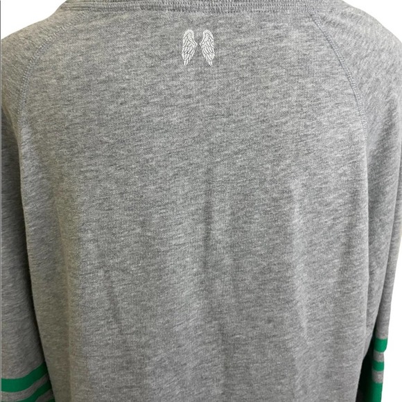Victoria secret womens paradise stripe on sleeves sweatshirt size X-Smal… - Picture 6 of 8